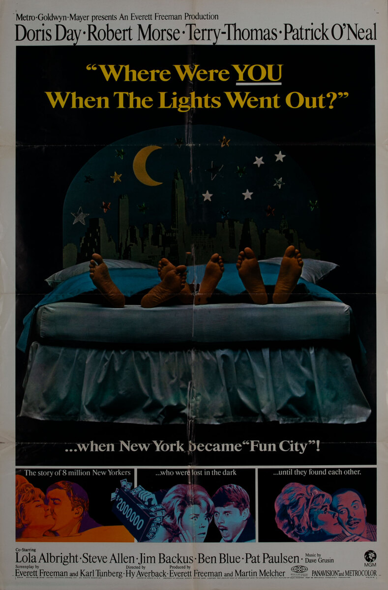 Where Were You When the Lights Went Out Style B  1 Sheet Movie Poster