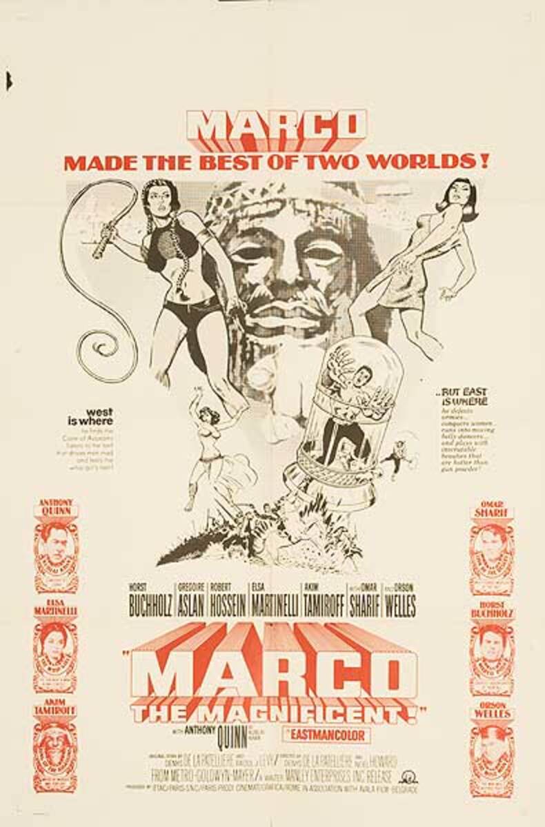 Marco The Magnificent Original Movie Poster