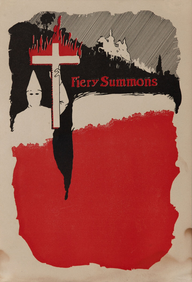 KKK Fiery Summons - Stock poster