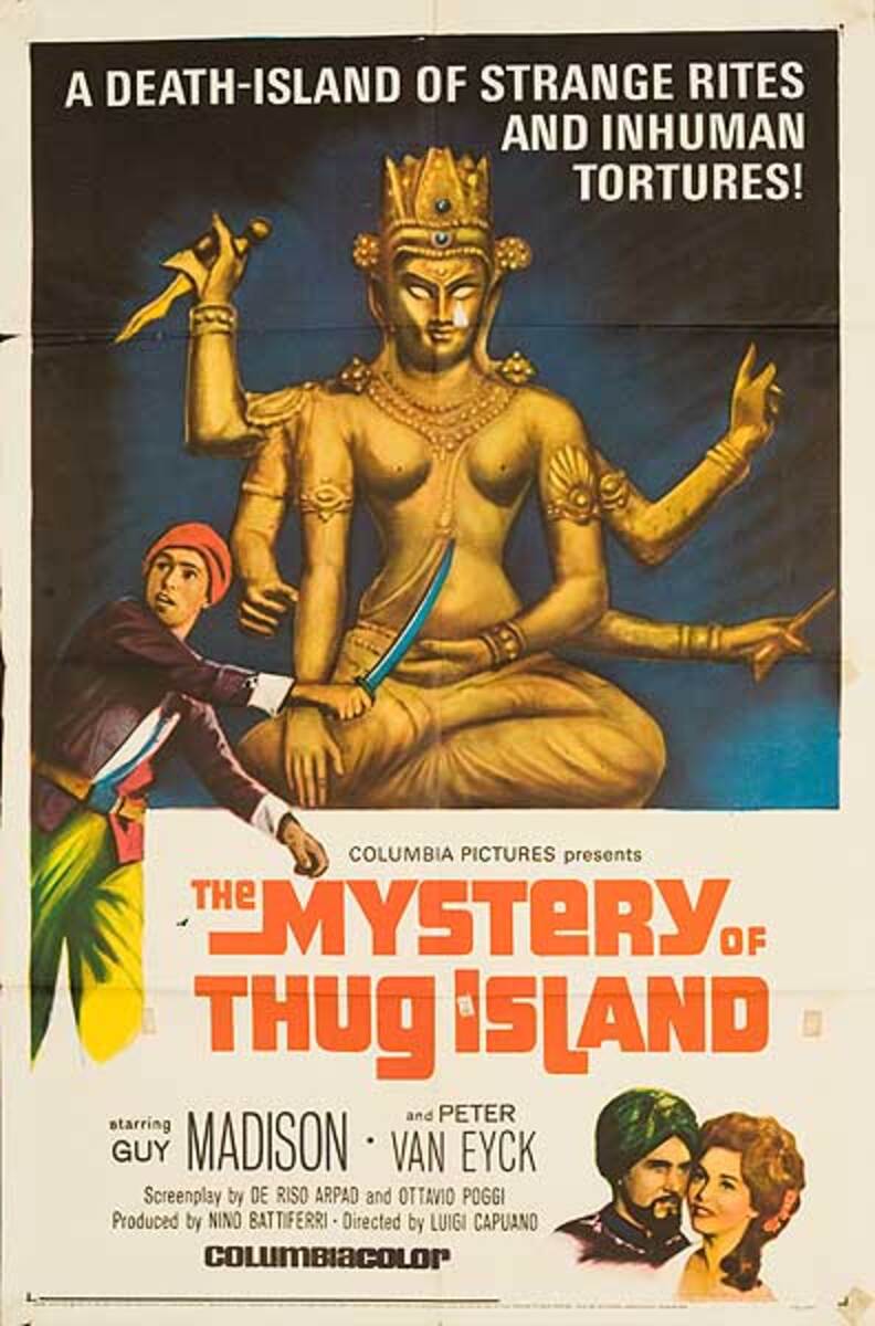 Mystery of Thug Island Original Movie Poster