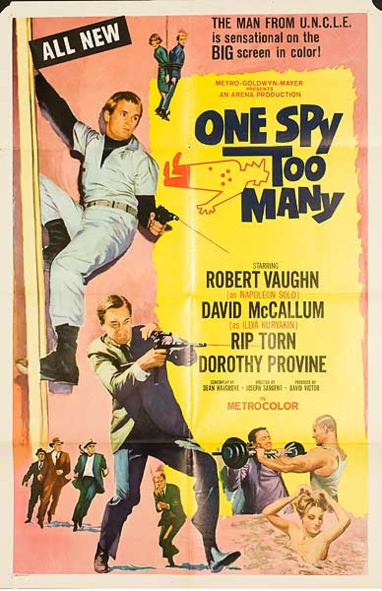 One Spy Too Many Original Movie Poster