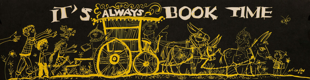 It’s Always Book Time, Children’s Book Week Poster