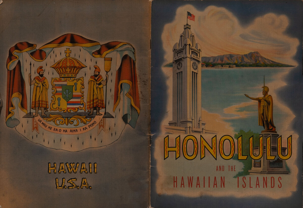 Honolulu and the Hawaiian Islands Travel Brochure