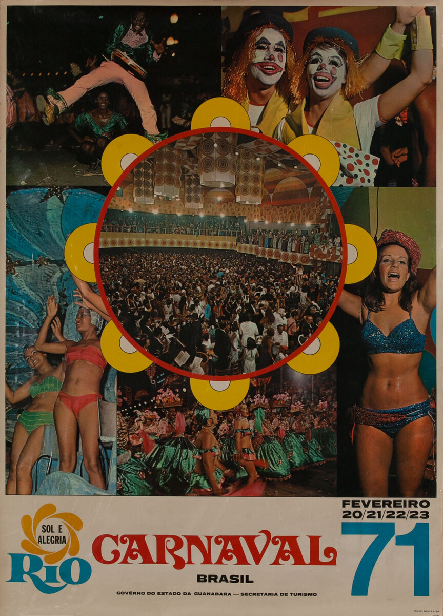 Rio Carnaval Brasil 1971  - Sol E Alegria 