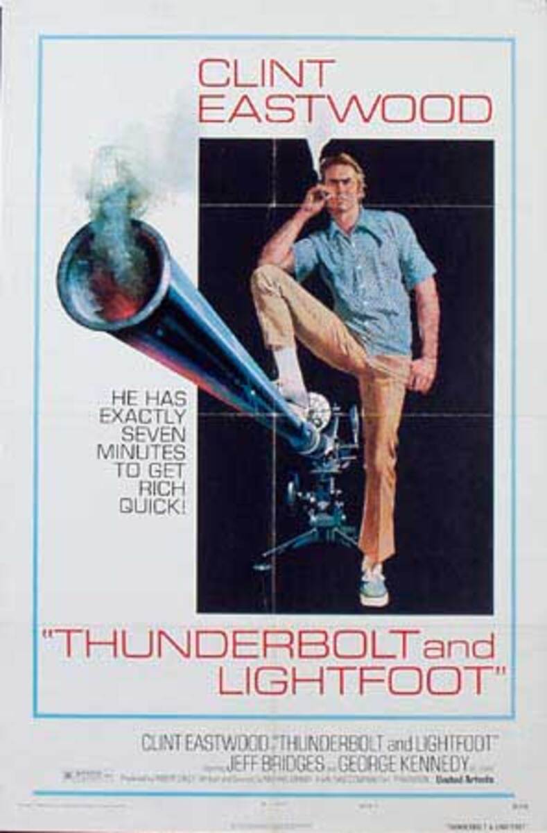 Thunderbolt and Lightfoot Original Vintage Movie Poster