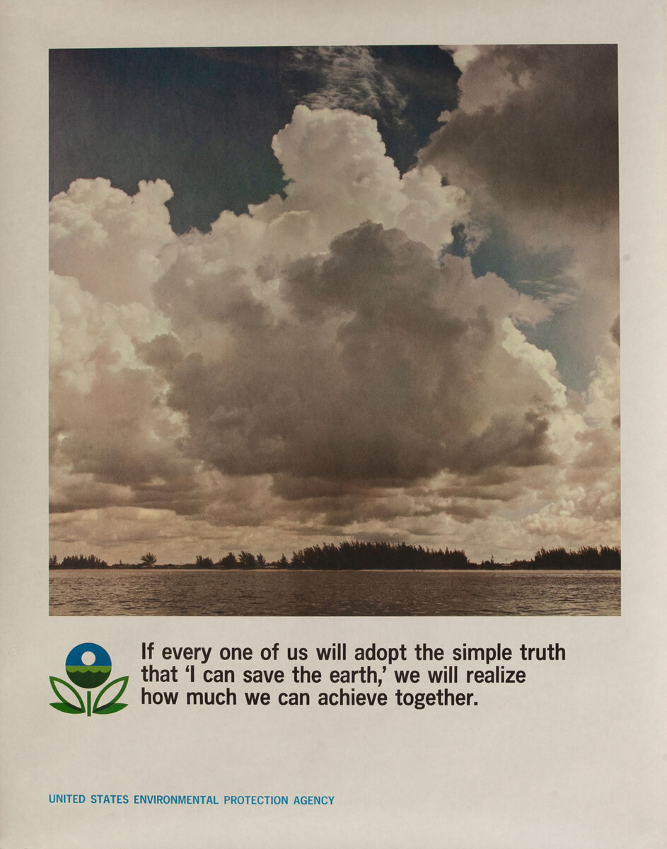 Clouds - United States Environmental Protection Agency EPA Poster