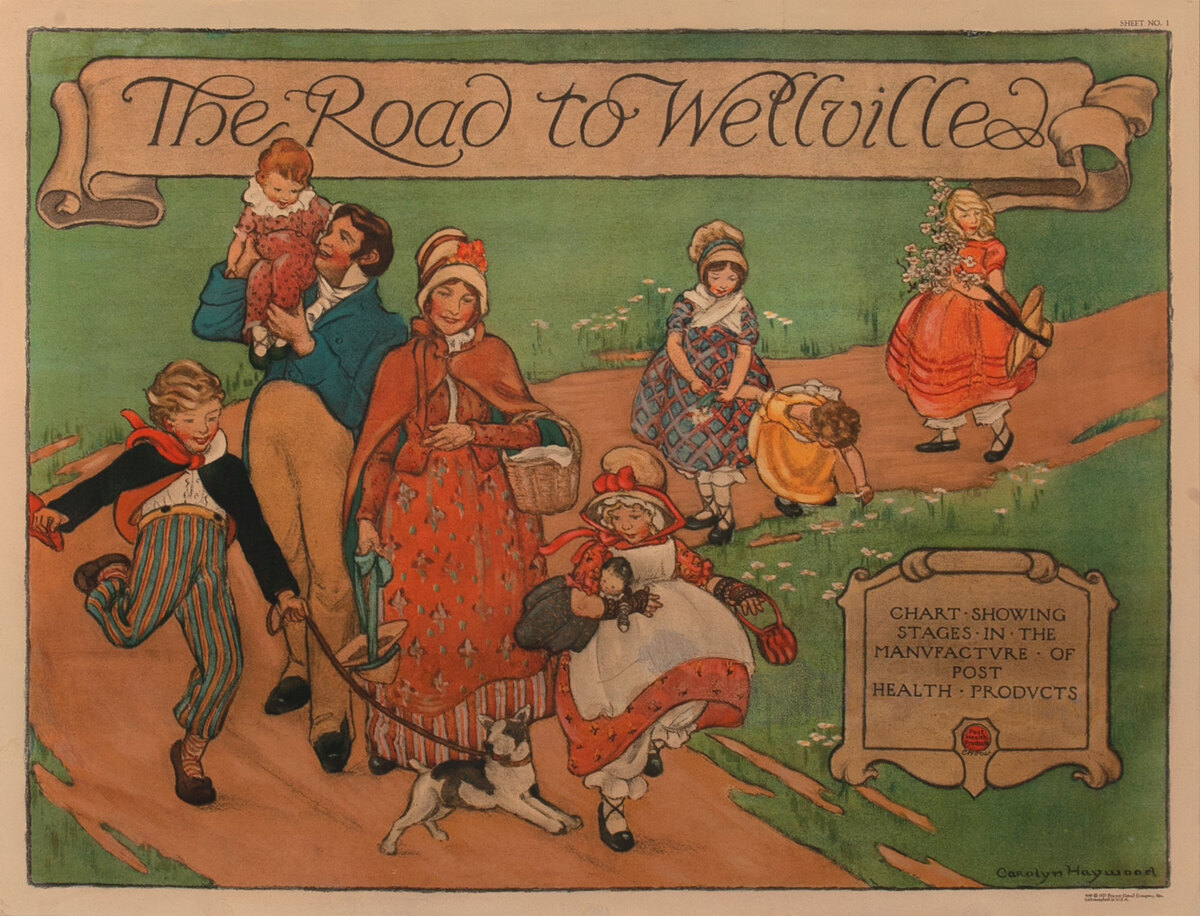 The Road to Wellville, Post Cereal Health Products Poster 