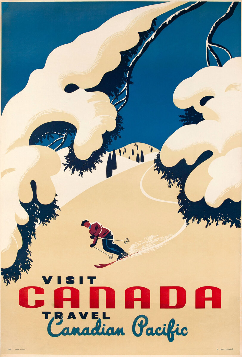 Visit Canada Travel Canadian Pacific Skier 