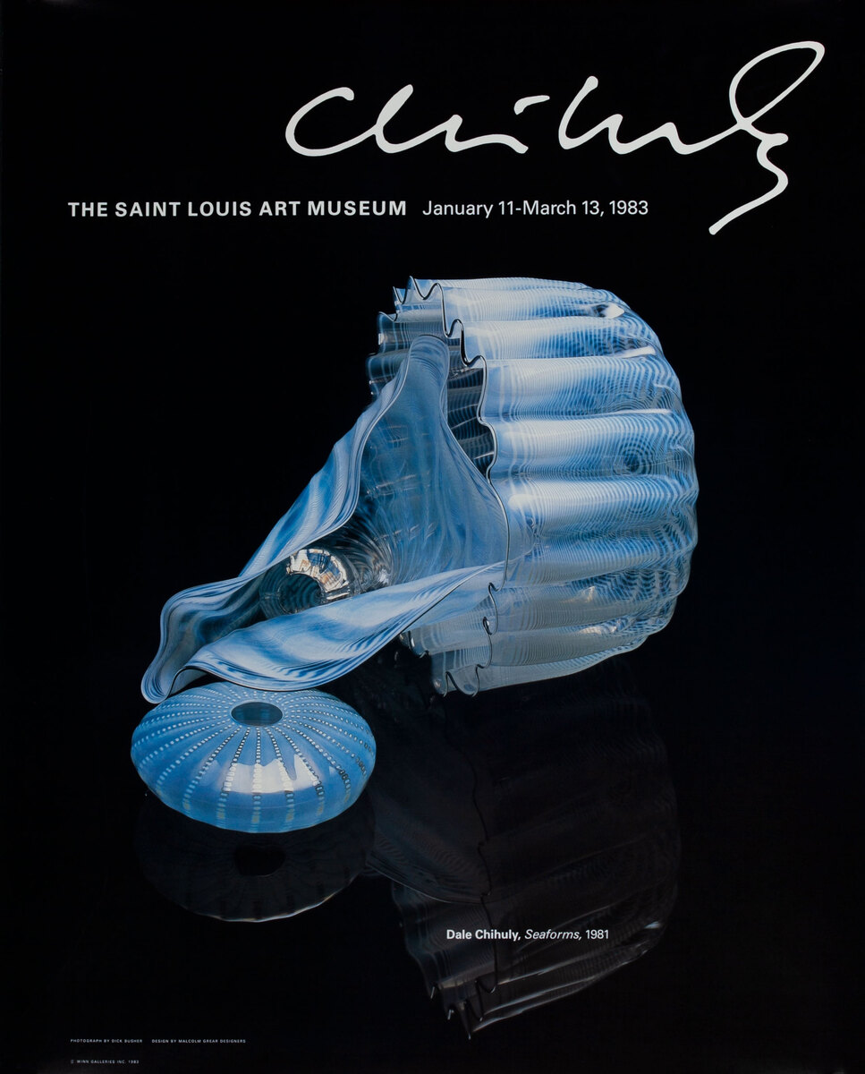 Dale Chihuly Art Poster Saint Louis Art Museum