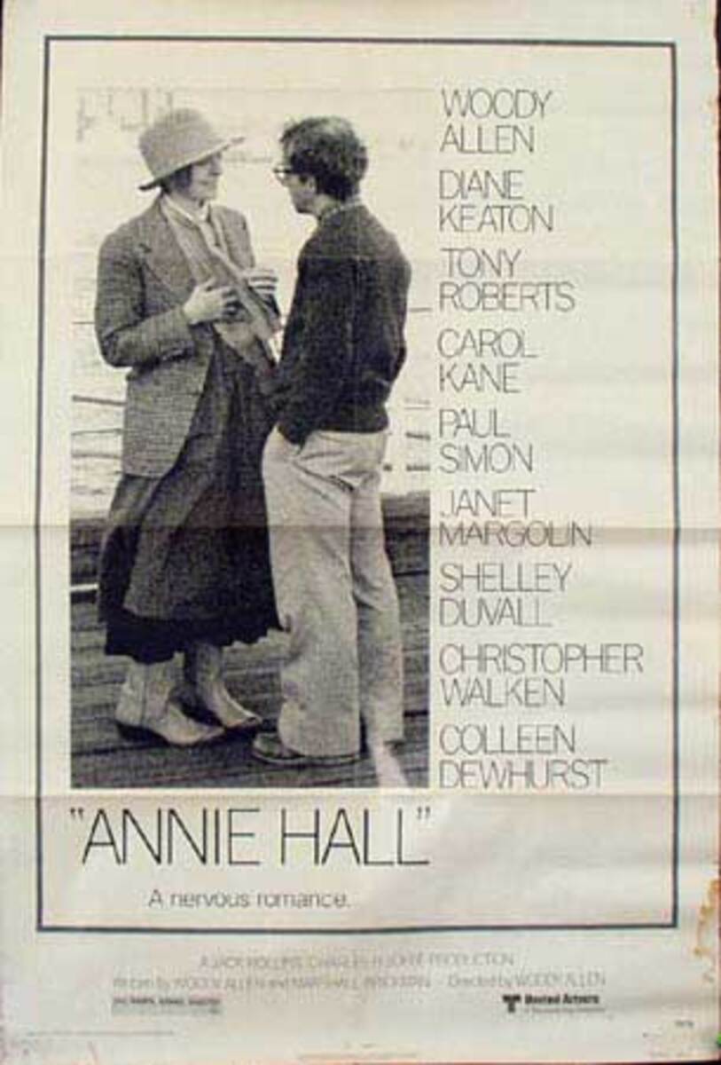 Annie Hall Original Vintage Movie Poster