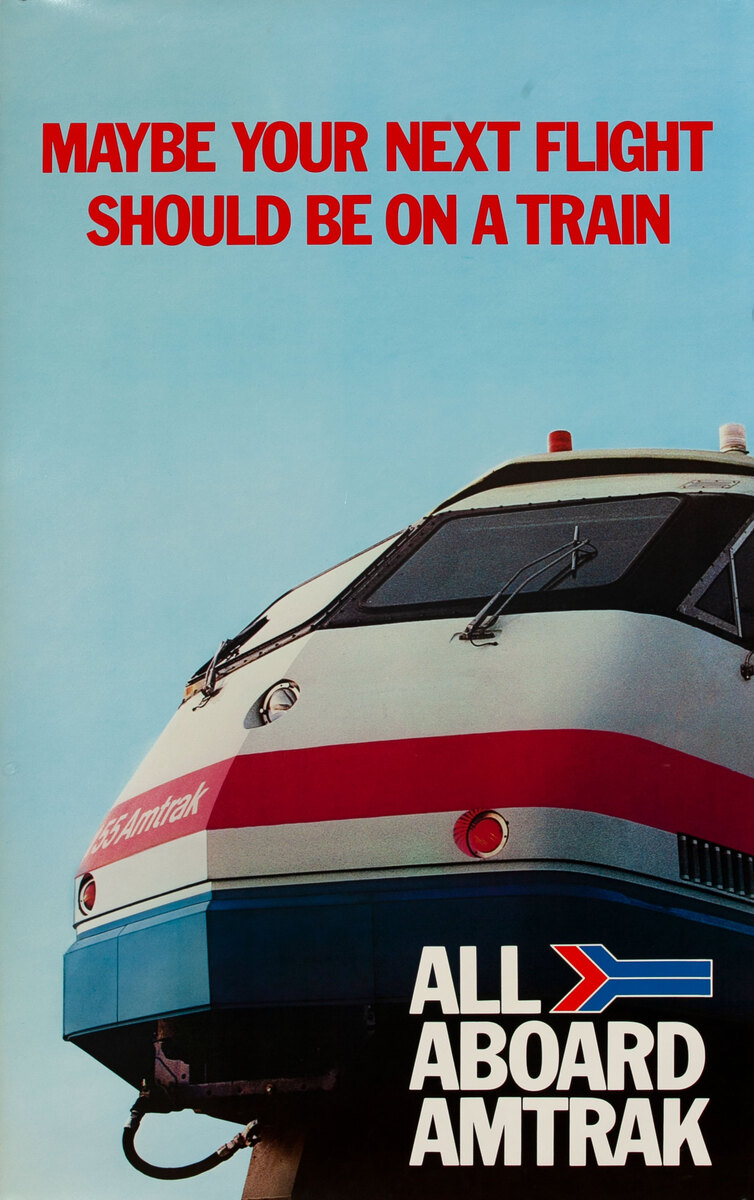 Maybe Your Next Flight Should Be on a Train, All Aboard Amtrak