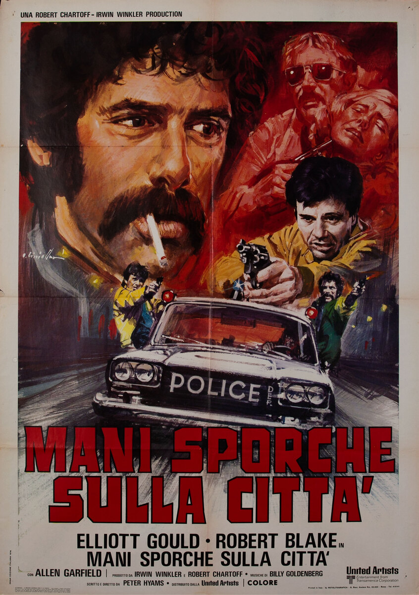 Mani Sporche Sulla Città  (original title Busting) Italian Movie Poster