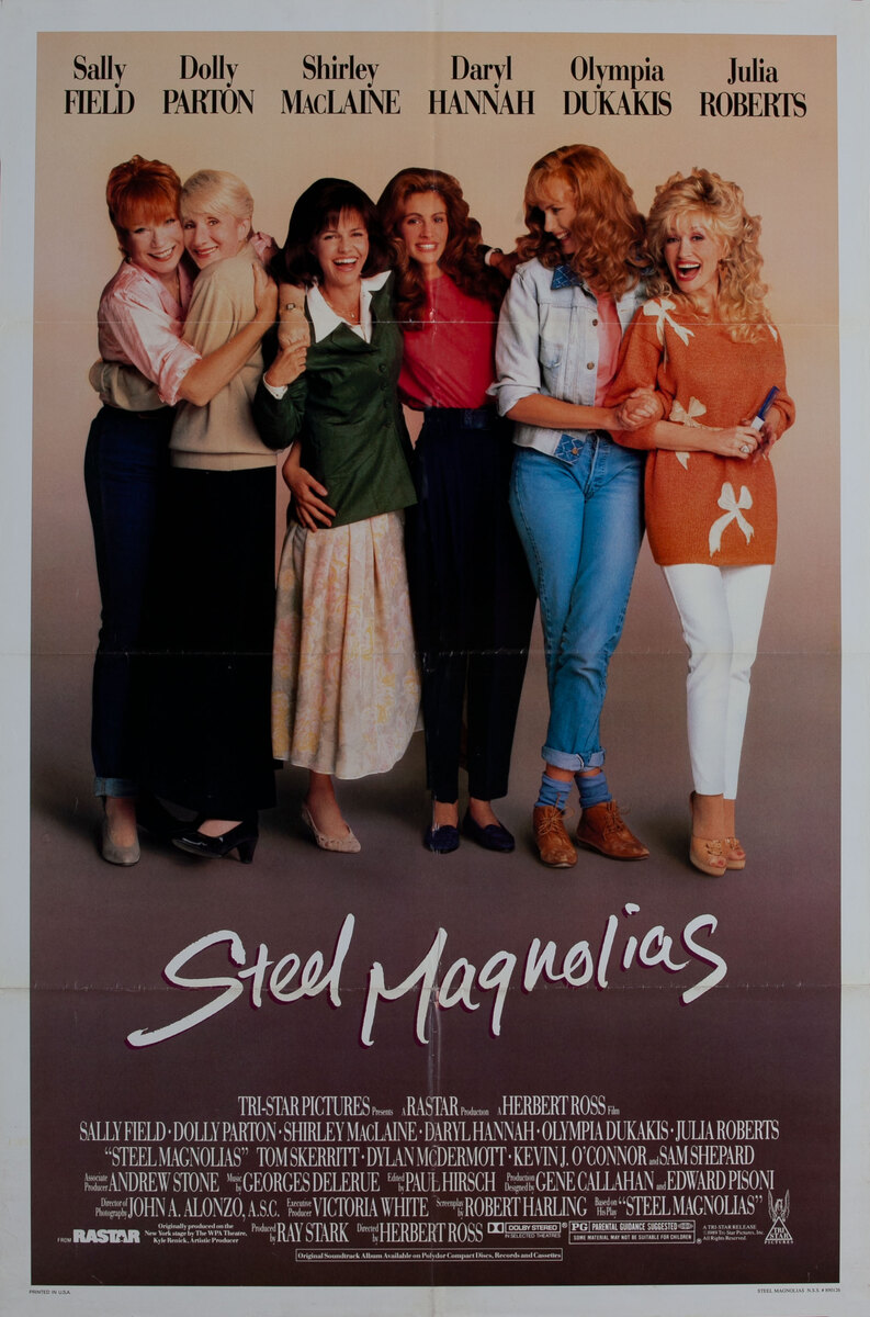 Steel Magnolias 1 Sheet Movie Poster