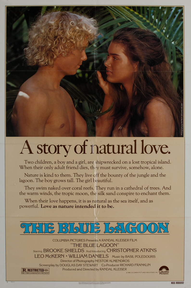 Blue Lagoon 1 Sheet Movie poster