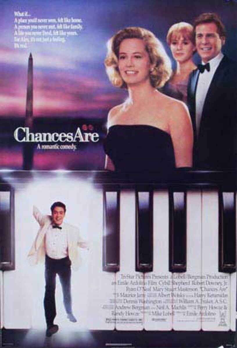 Chances Are Original American 1 Sheet Movie Poster