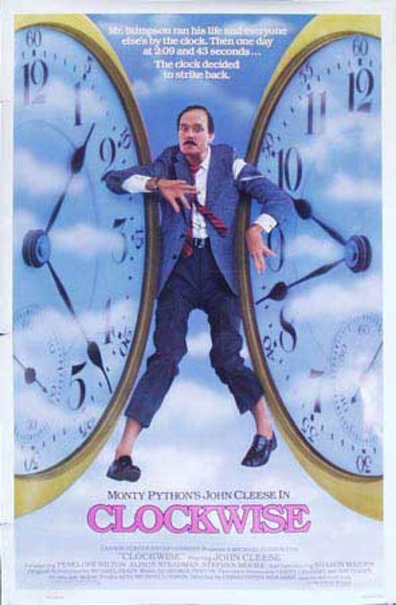 Clockwise Original Vintage American Movie Poster