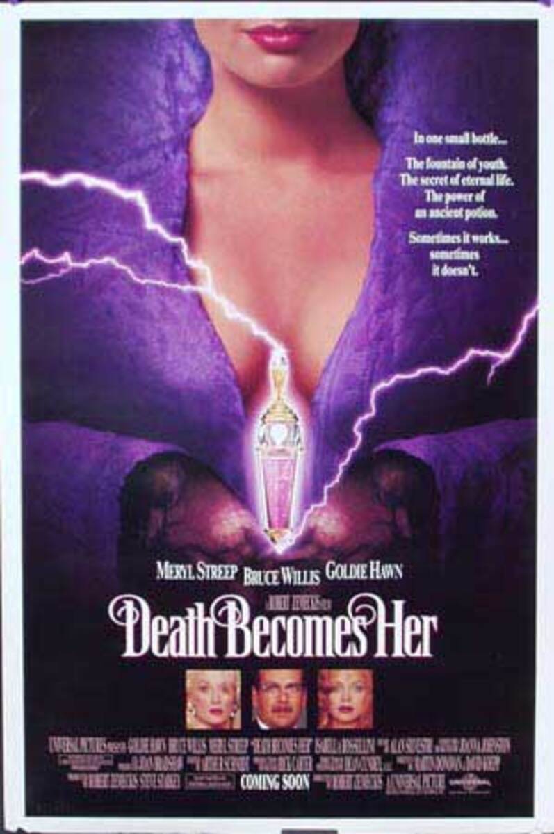 Death Becomes Her Original American 1 Sheet Movie Poster
