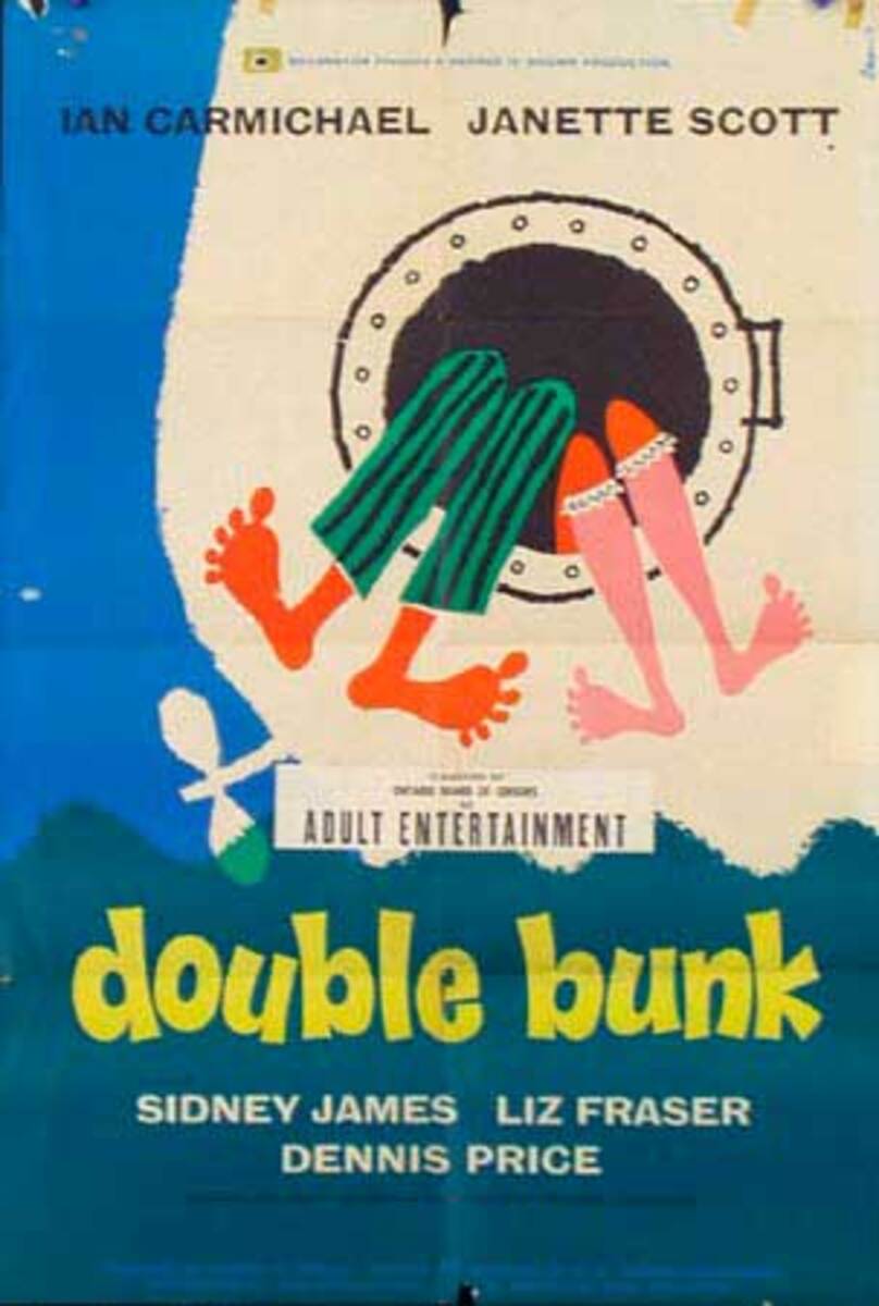Double Bunk Original Vintage Movie Poster