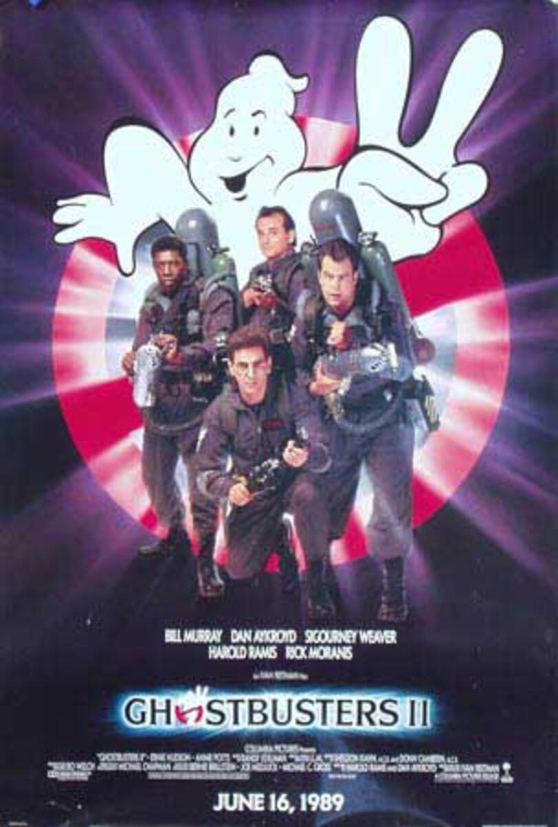 Ghostbusters 2 Original American Movie Poster