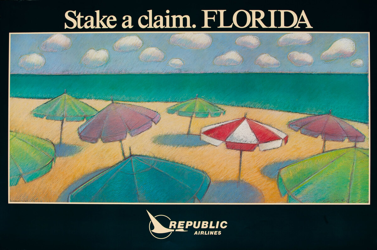 Republic Airlines Stake a claim. Florida
