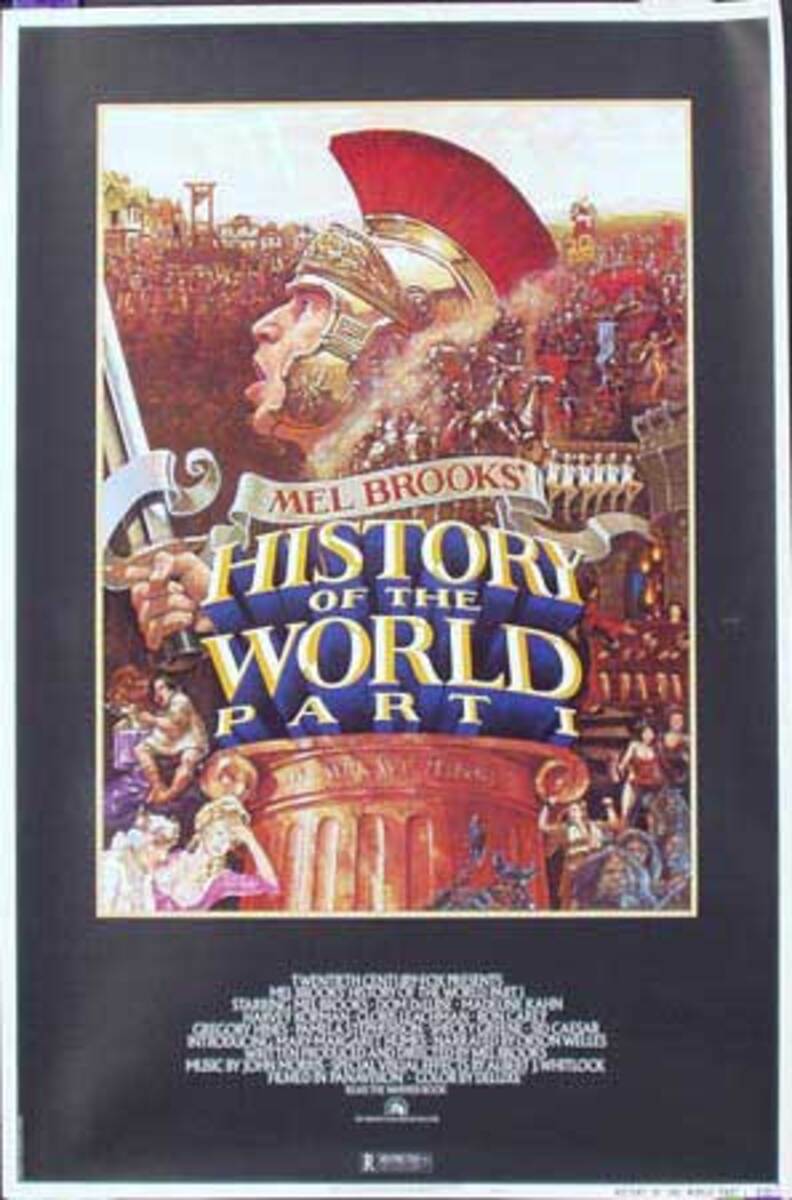The History of the World Part I, Original Vintage Movie Poster