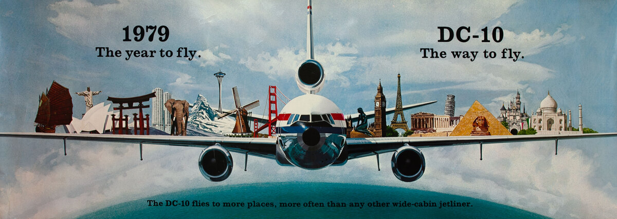 1979 the year to fly. DC-10 The Way to Fly