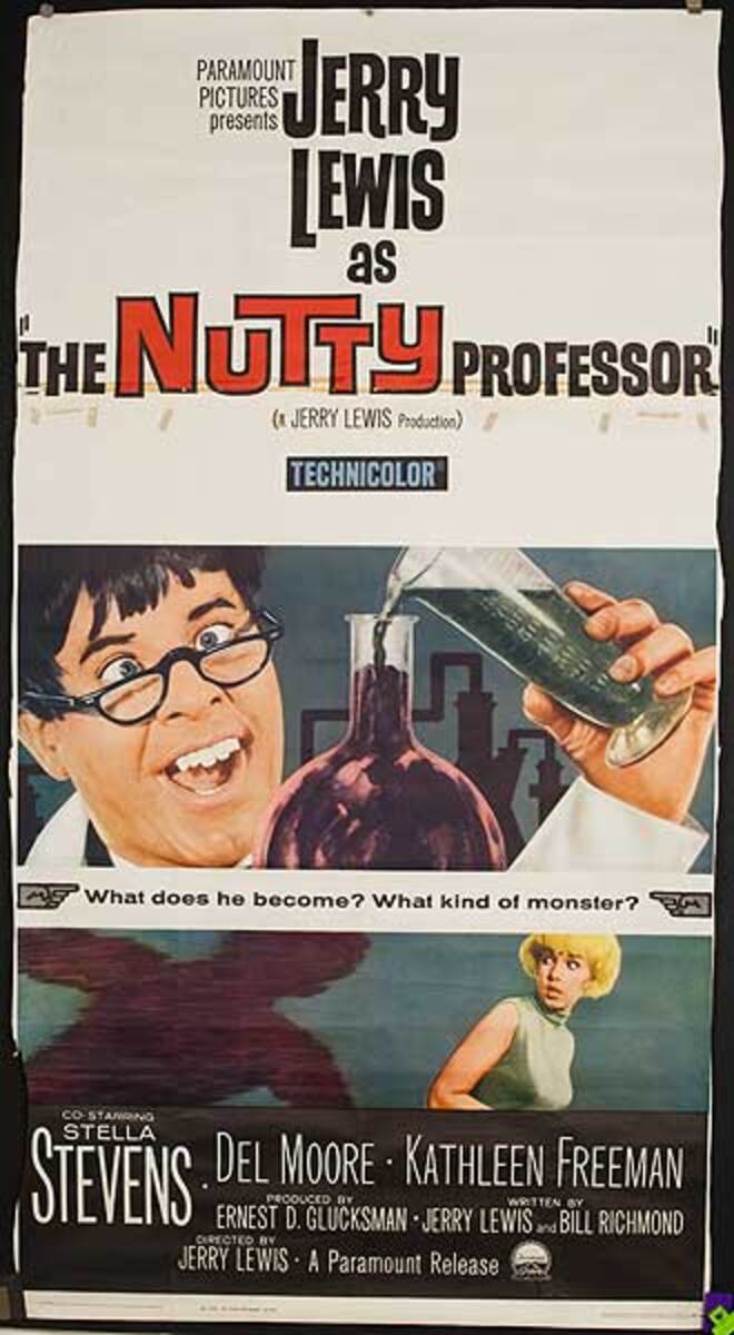 The Nutty Professor American 3 Sheet Movie Poster