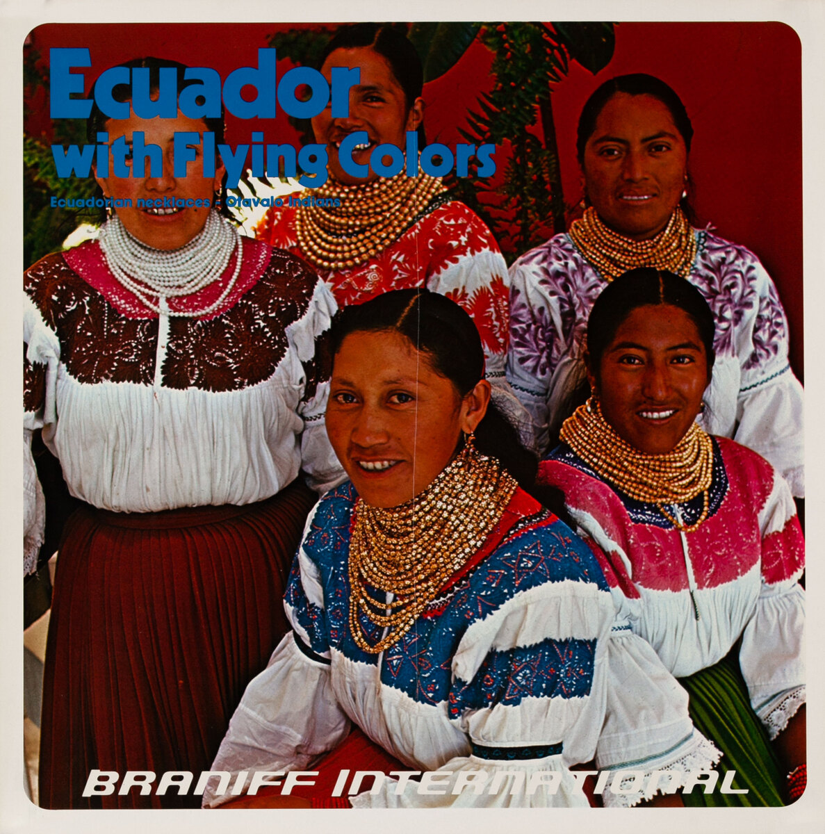 Braniff International - Ecuador With Flying Colors - Ecuadorian Necklaces