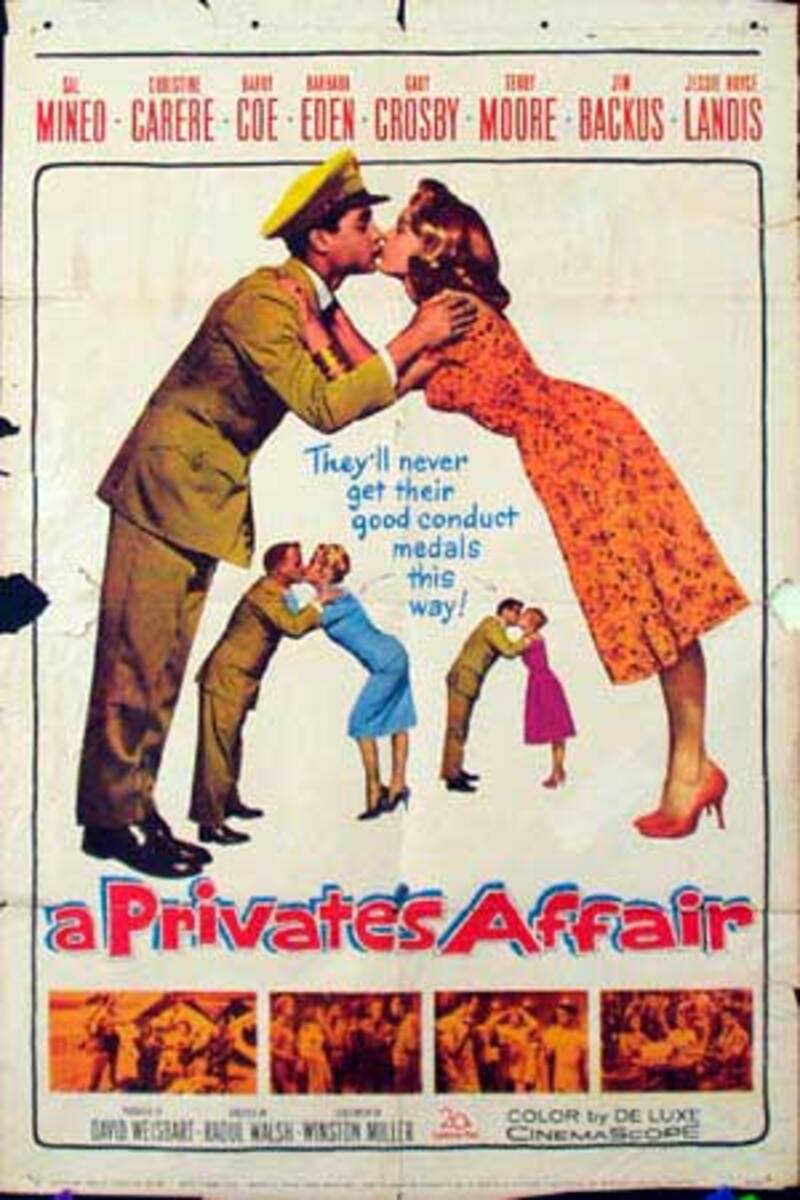 A Private's Affair Original Vintage Movie Poster