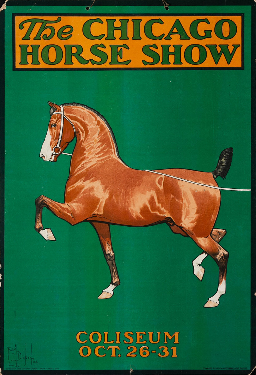 The Chicago Horse ShowColiseum Oct 26-32, 1902