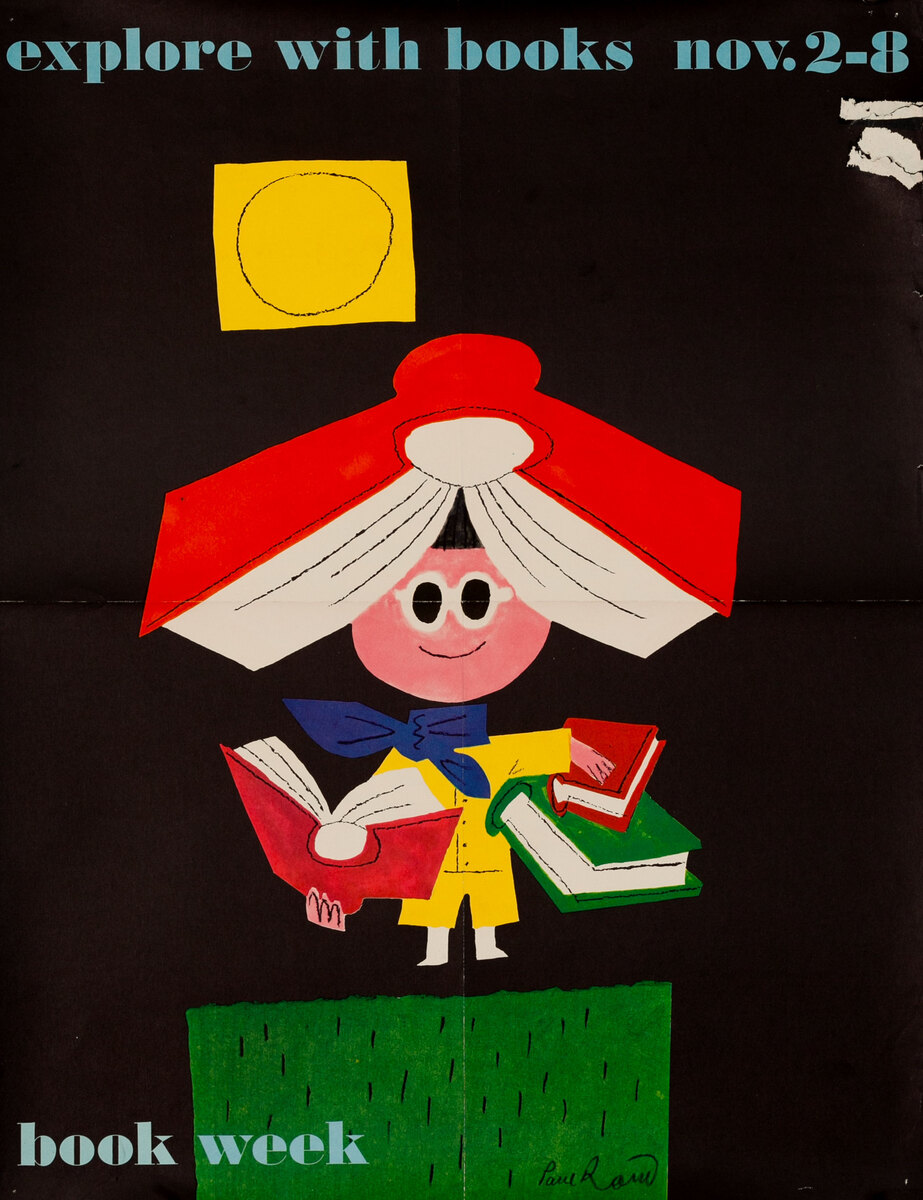 Children’s Book Council 1958 Book Week poster