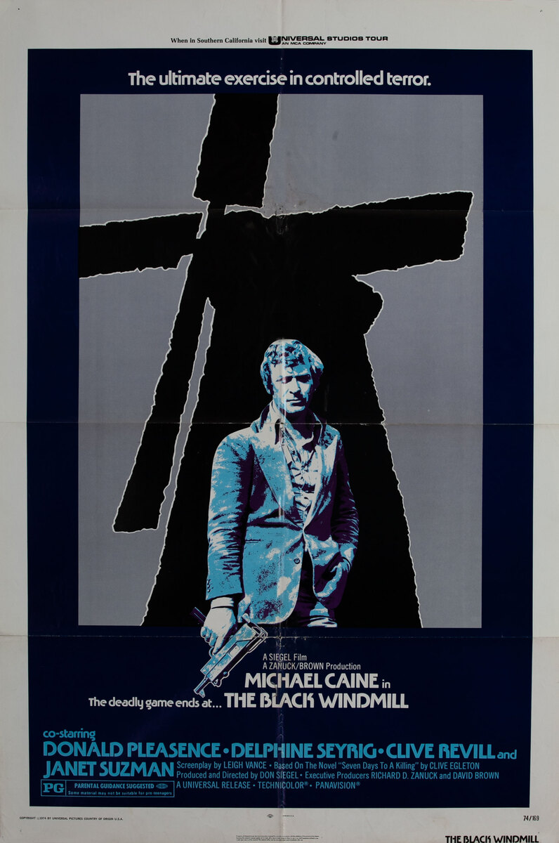 The Black Windmill, 1 Sheet Movie Poster