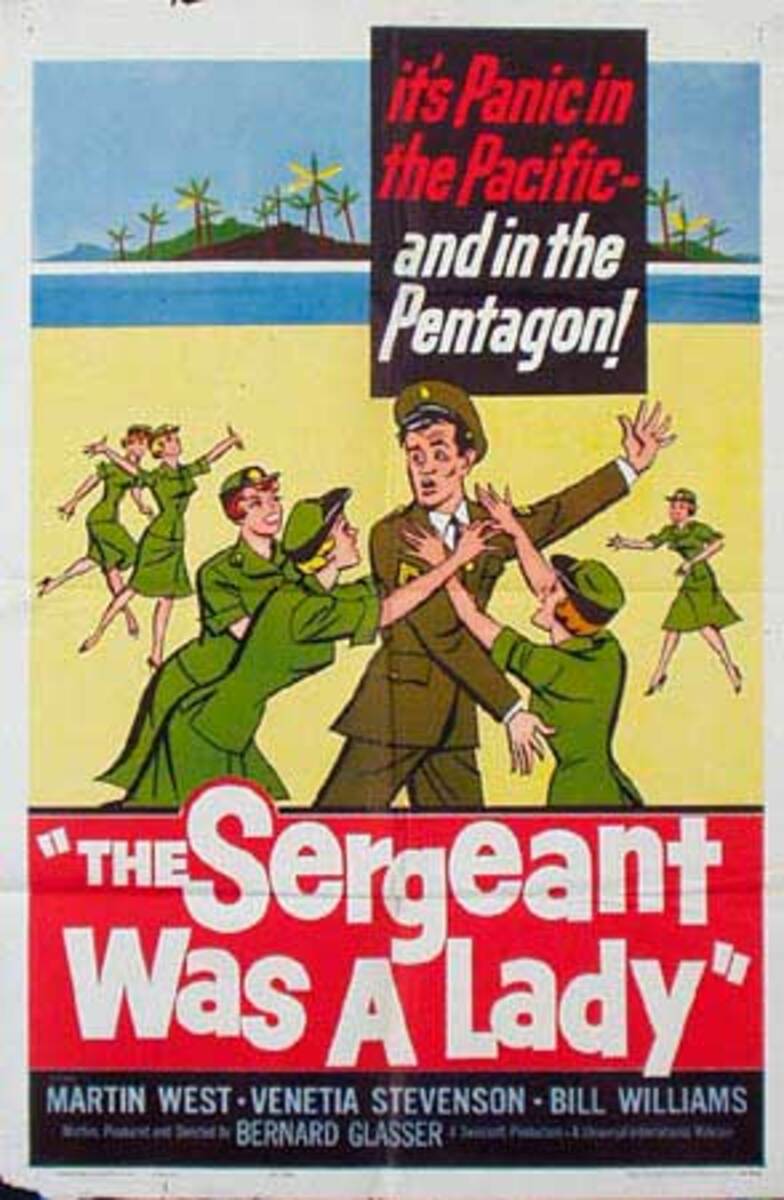 The Segeant Was a Lady Original Movie Poster