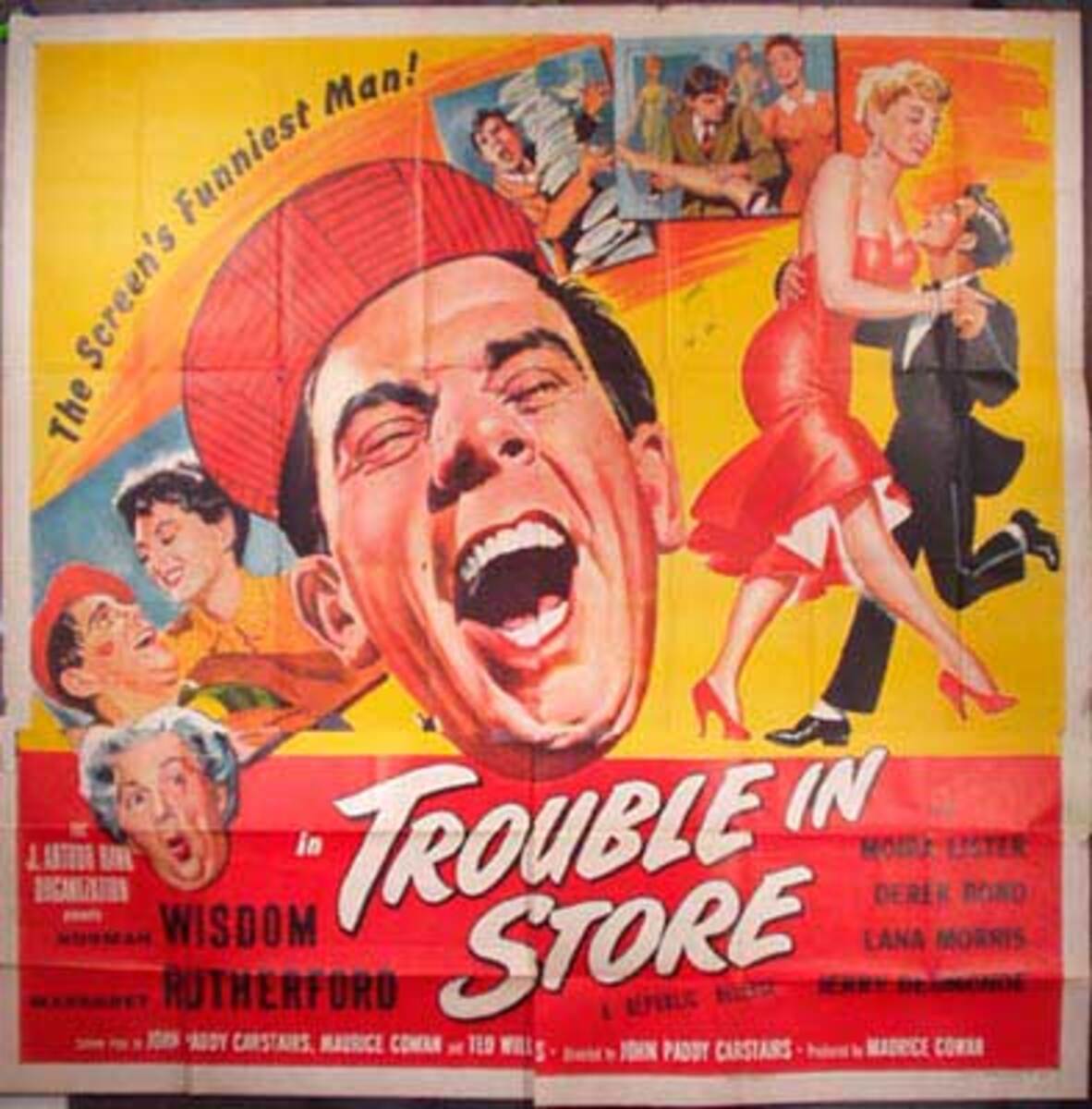 Trouble in Store  B Vintage Original Movie Poster 6 Sheet