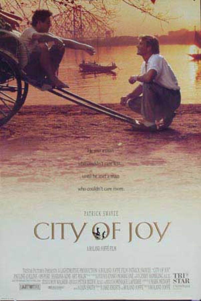 City of Joy Original American 1 Sheet Movie Poster