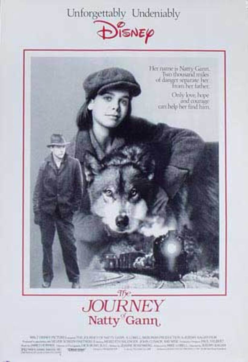The Journey of Natty Gann Original American 1 Sheet Movie Poster