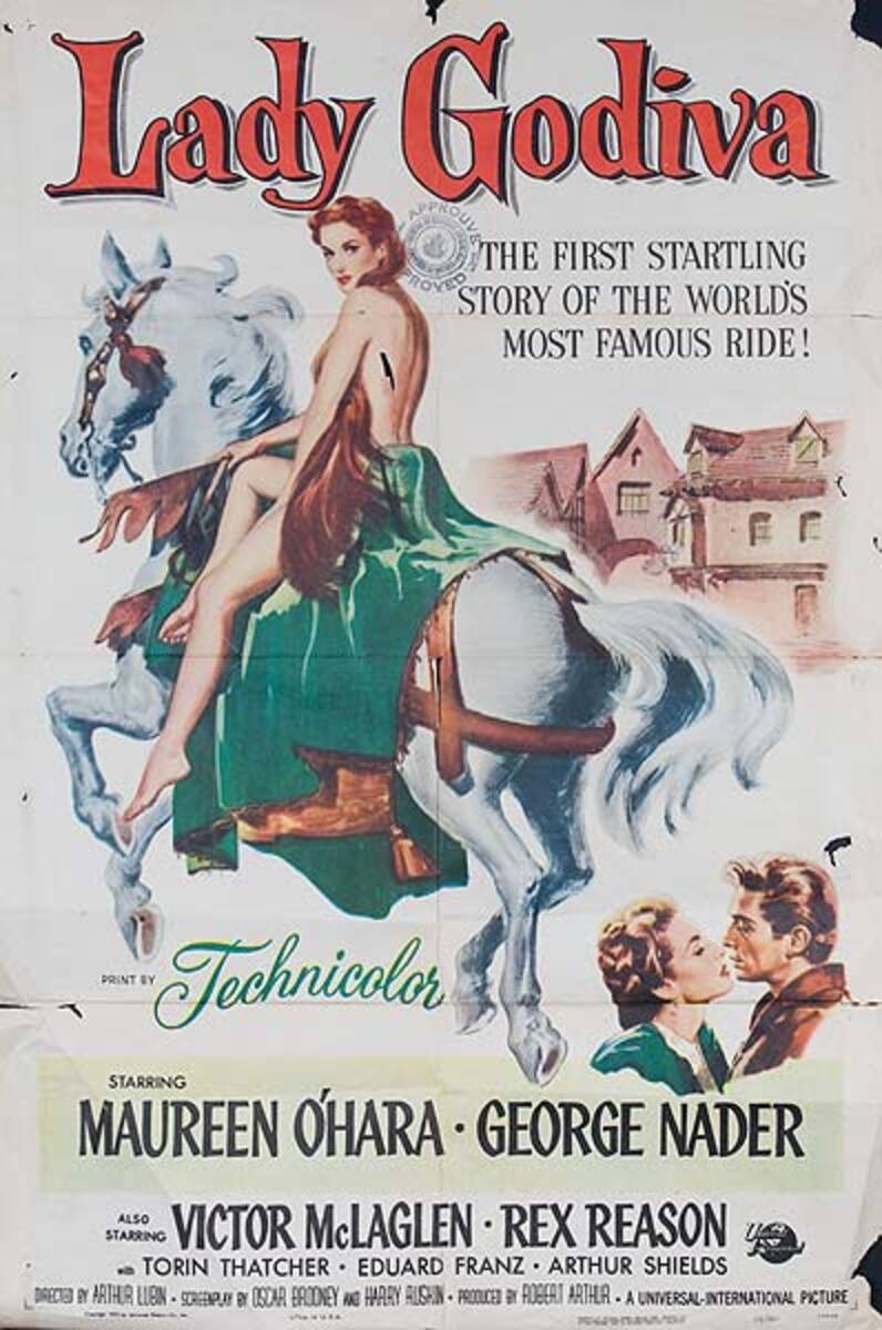 Lady Godiva Original American Movie Poster