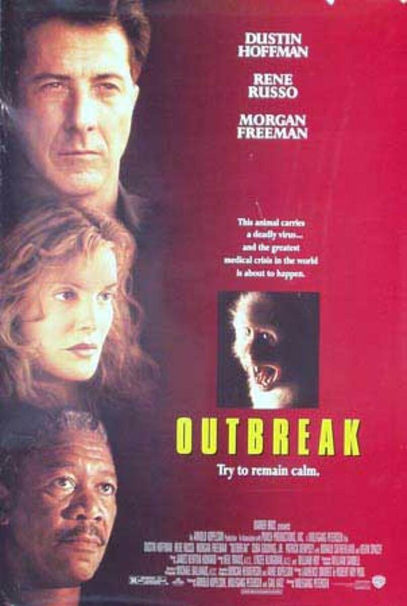 Outbreak Original American 1 Sheet Movie Poster