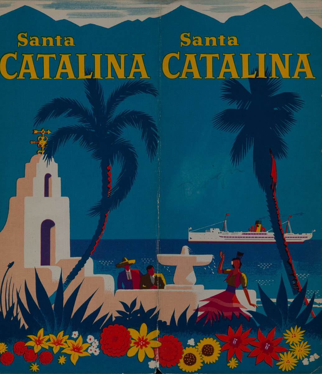 Santa Catalina Island California Travel Brochure