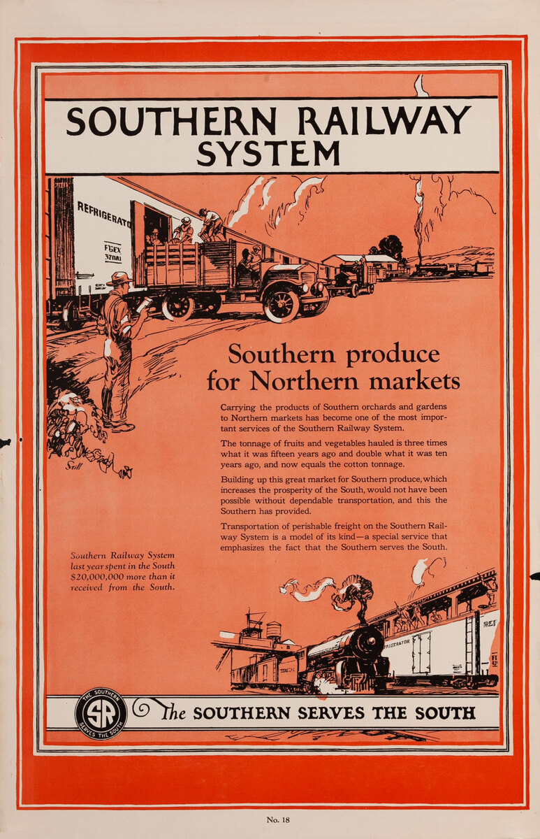 Southern Railway System - Southern produce for Northern markets