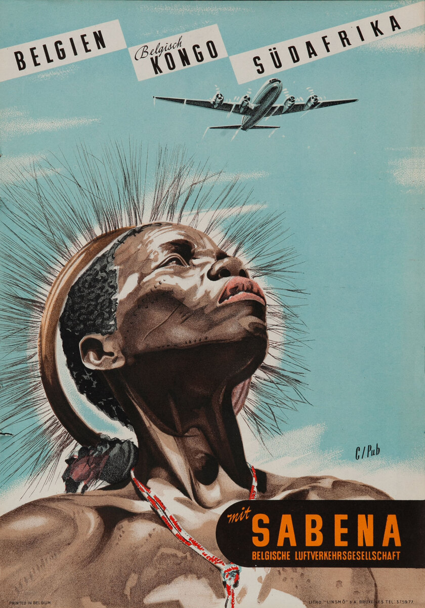 Sabena Belgian Airlines - Belgien, Belgisch Kongo, Südafrika