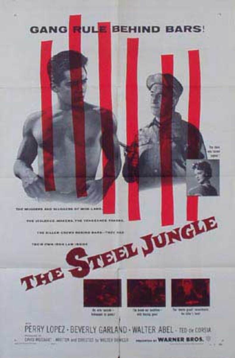 Steel Jungle Original Movie Poster
