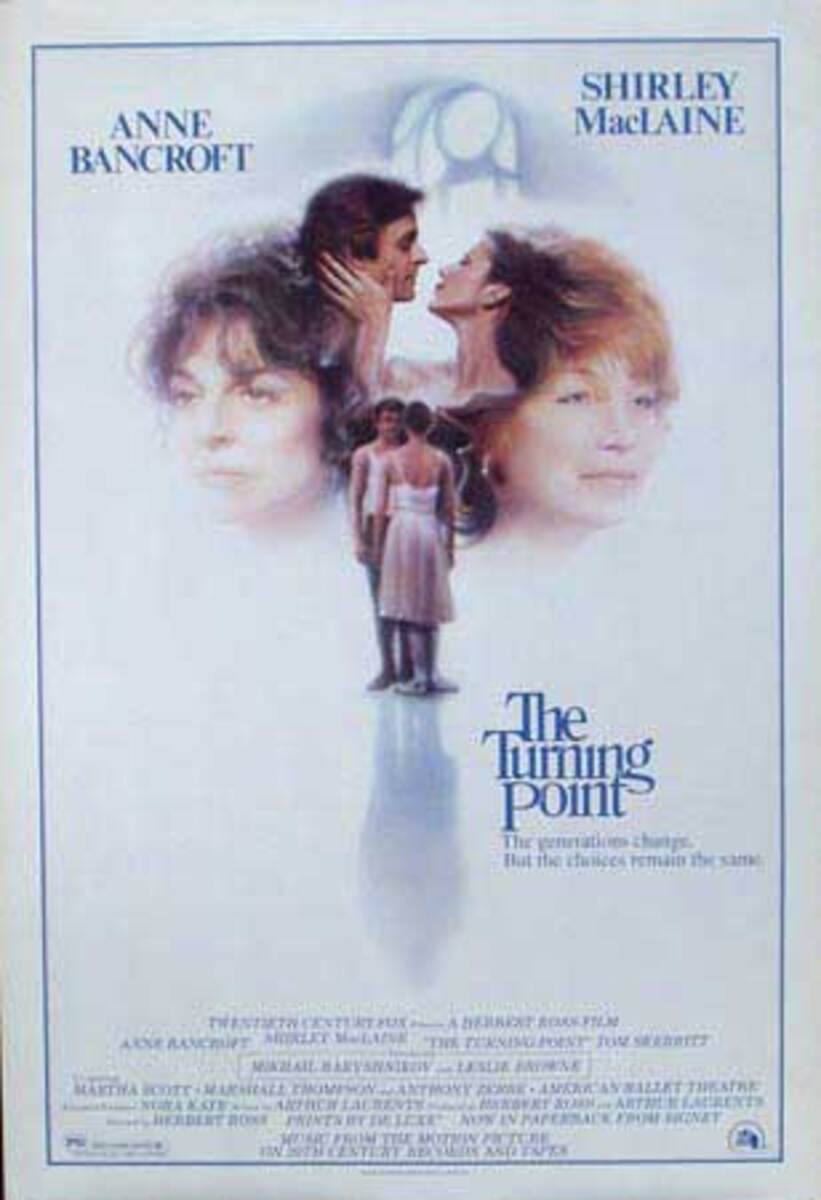Turning Point Original American 1 Sheet Movie Poster
