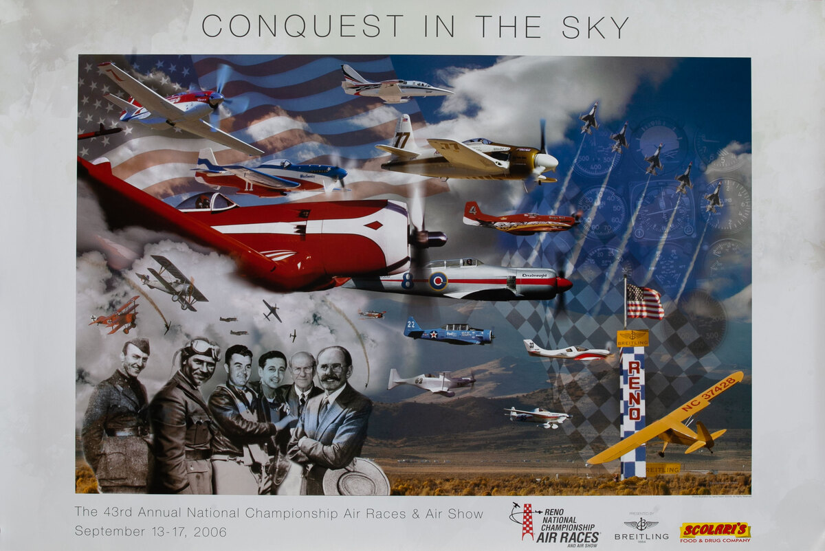 Reno National Championship Air Races and Air Show Poster 2006