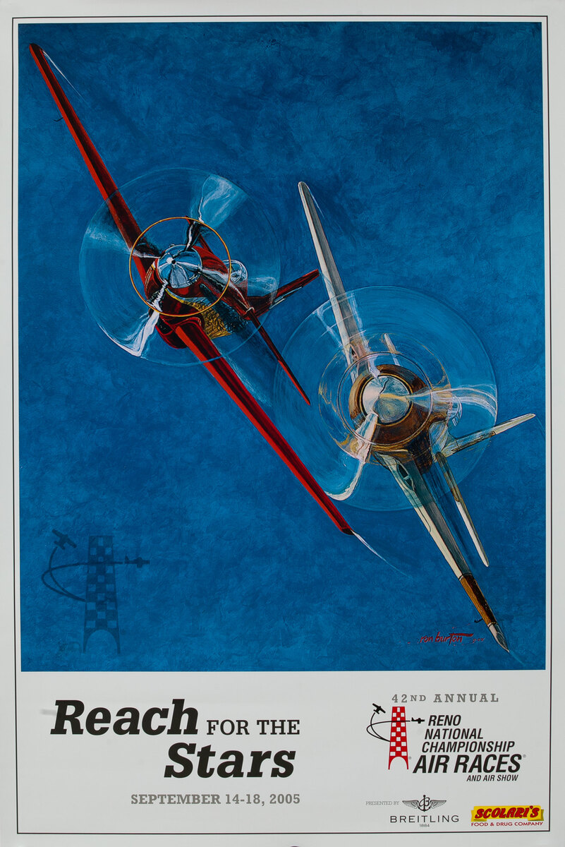 Reno National Championship Air Races and Air Show Poster 2005