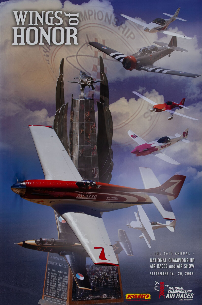 Reno National Championship Air Races and Air Show Poster 2009