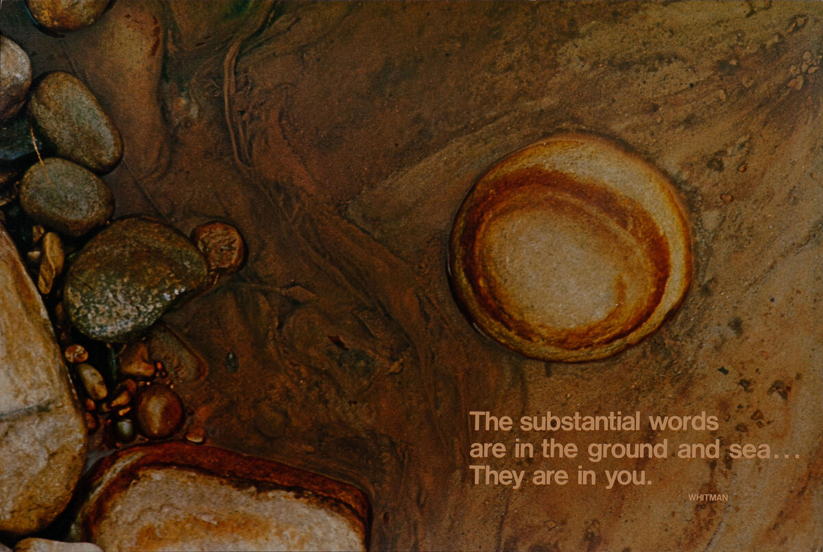 Original Argus Communications Mid Century Poster - Substantial Words