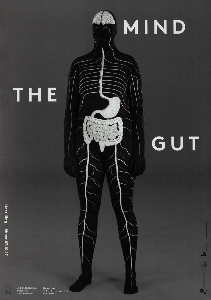 Mind the Gut - Danish Medical Museum Poster