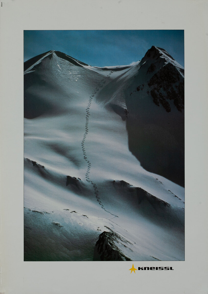 Kneissl Ski Poster - Fresh Powder Trail