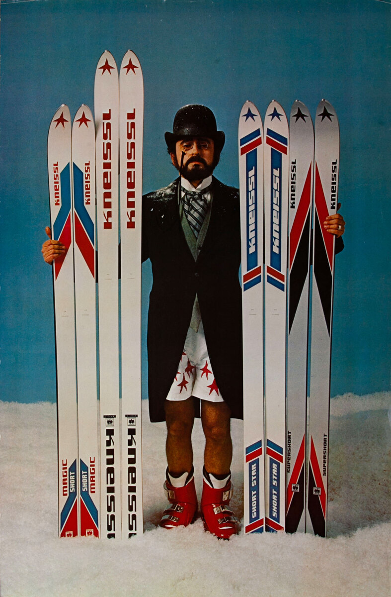 Kneissl Ski Poster - Dapper Man